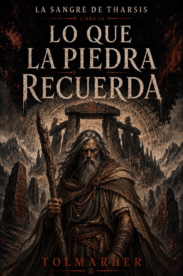 Portada completa de Lo que la Piedra Recuerda