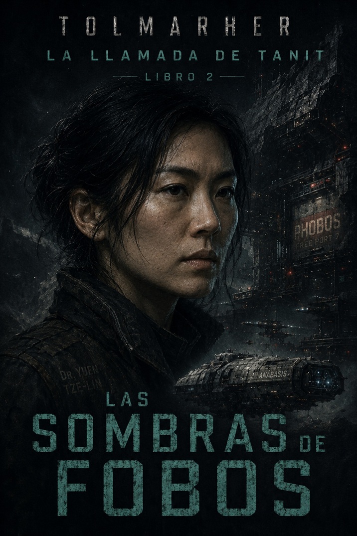 Portada completa de Las Sombras de Fobos